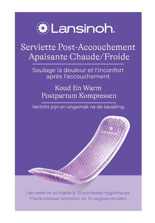 Lansinoh Koud en Warm Postpartum Kompressen (1 stuk)
