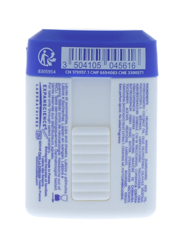 Mustela Nourishing Stick With Cold Cream 9,2gr (9,2 gr)