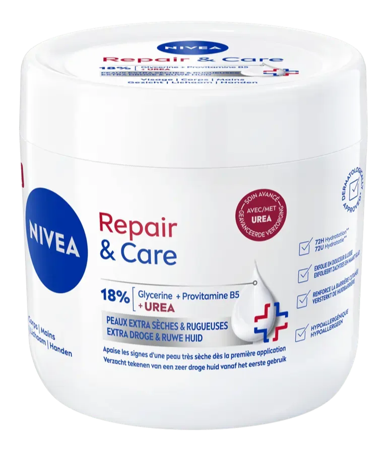 Nivea Repair & Care Urea Crème (400 ml)