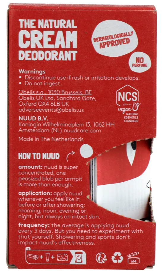 Nuud Natural Deodorant (15 ml) - image 2