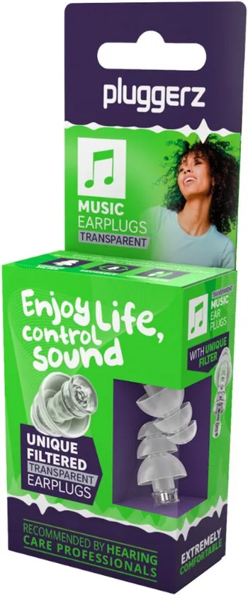 Pluggerz Earplugs Music (1 paar)