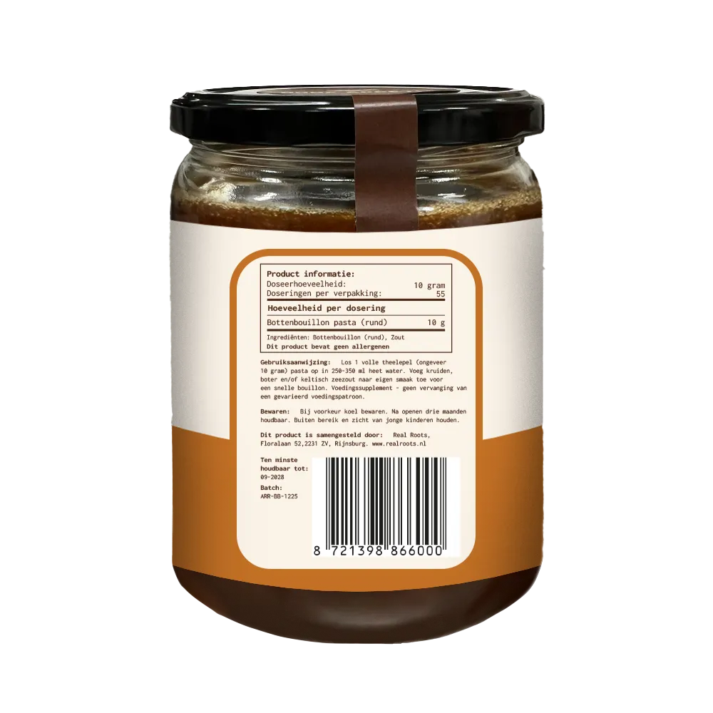 Real Roots Bottenbouillon (550 gr)
