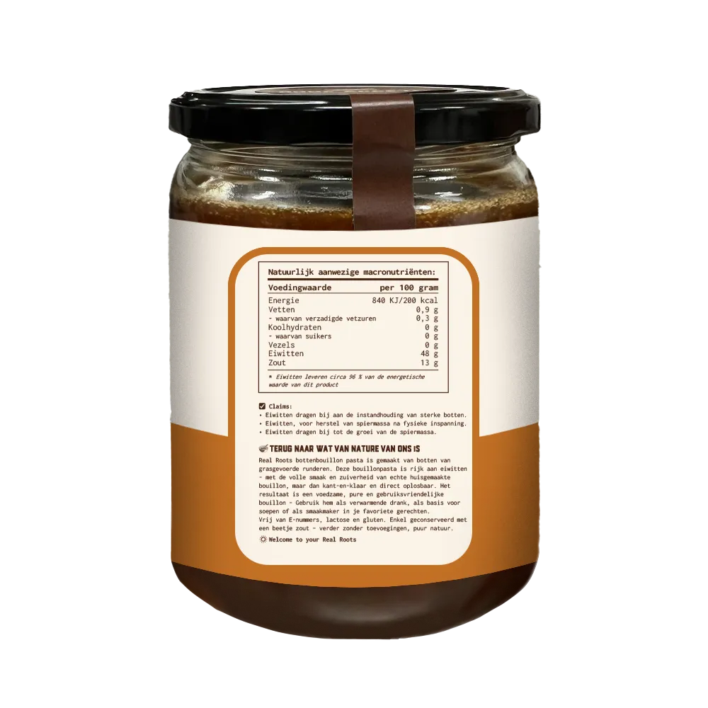 Real Roots Bottenbouillon (550 gr) - image 2