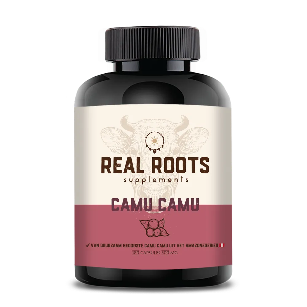 Real Roots Camu Camu Capsules (180 capsules)