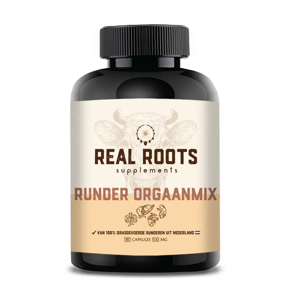 Real Roots Runder Orgaanmix Capsules (180 capsules)