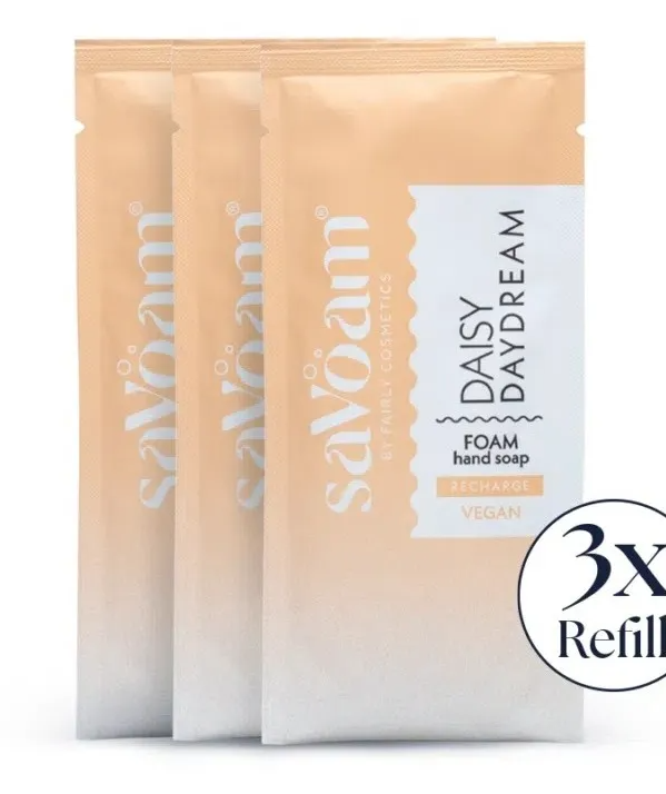 Savoam Handzeep Daisy Navulling 27,3gr (27,3 gr)