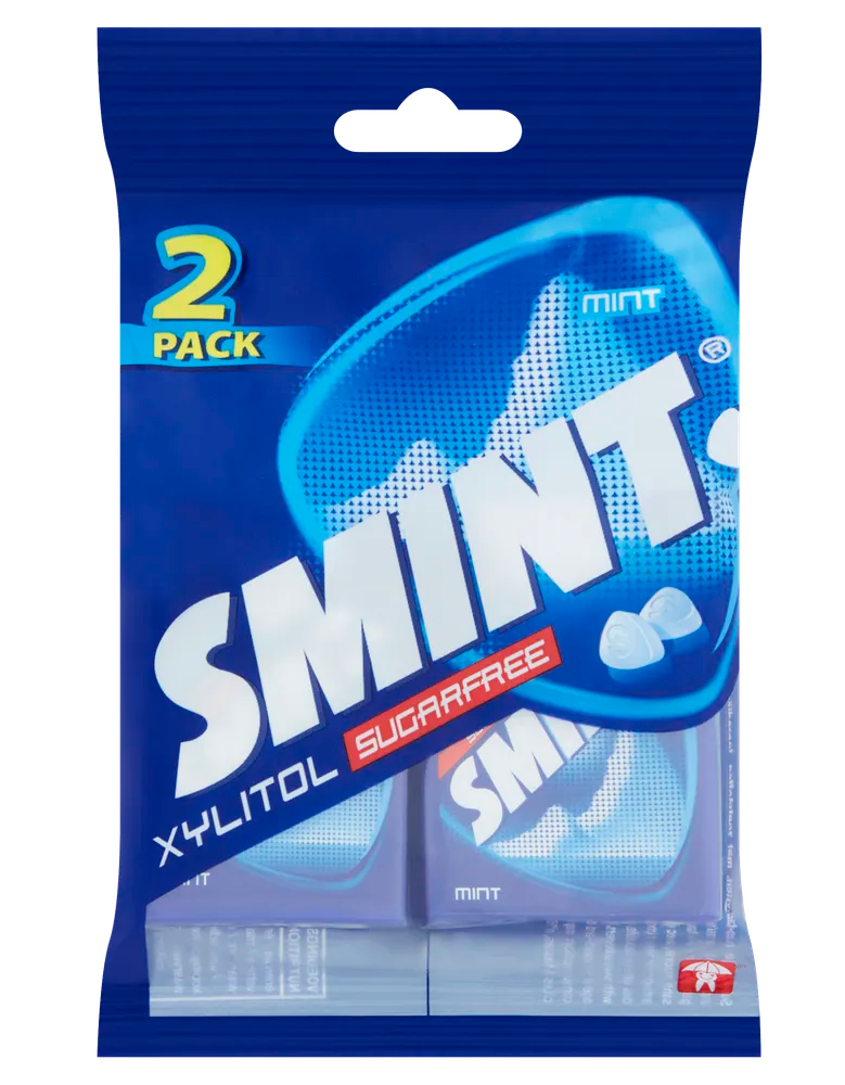 Smint Pepermunt Xylitol Suikervrij (2 stuks)