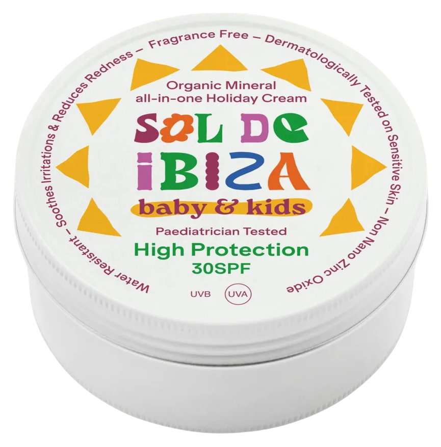 Sol De Ibiza SPF30 Baby & Kids Holiday Cream Mini (30 gr)