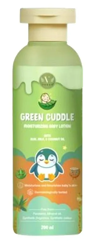 Vanan Green Cuddle Moisturizing Baby Lotion (200 ml)