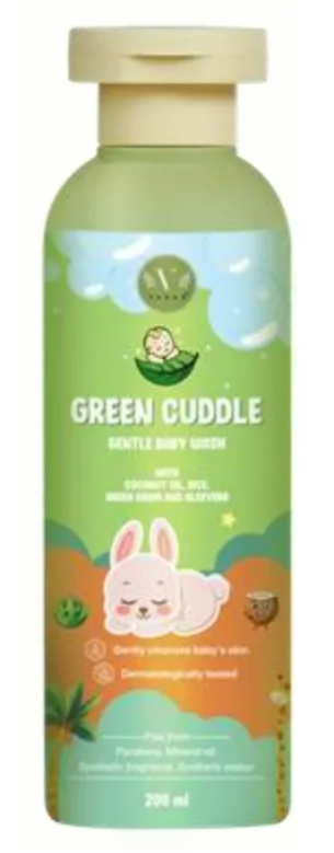 Vanan Green Cuddle Babywash (200 ml)