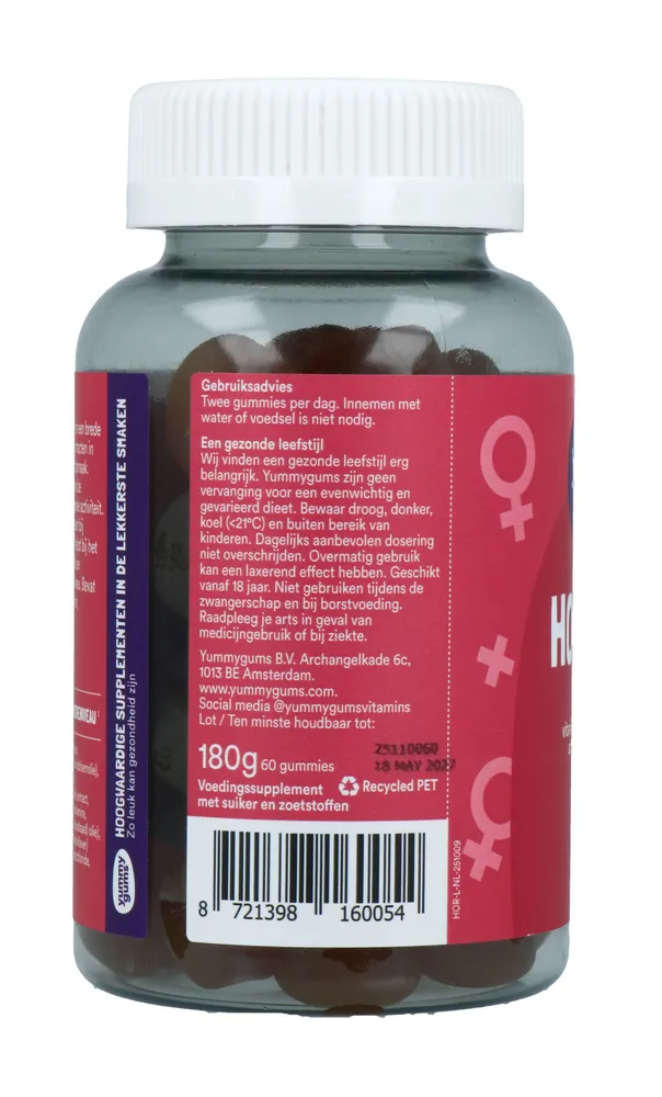 Yummygums Hormoon Support Gummies (60 stuks) - image 2