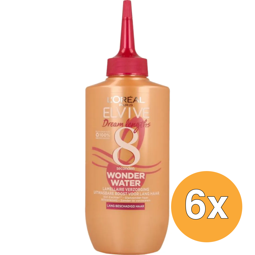 6x L'Oréal Paris Elvive Dream Lengths Wonder Water (200 ml)