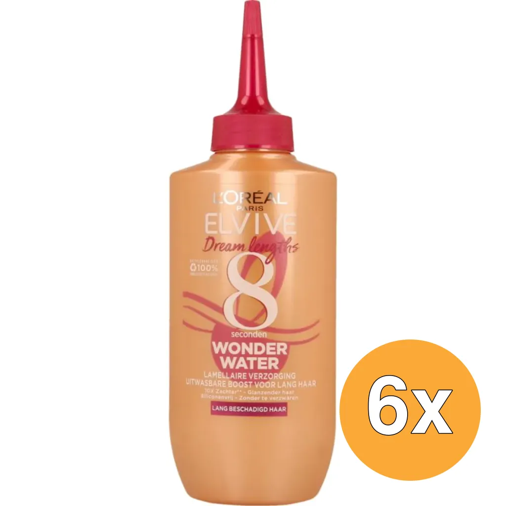 6x L'Oréal Paris Elvive Dream Lengths Wonder Water (200 ml)