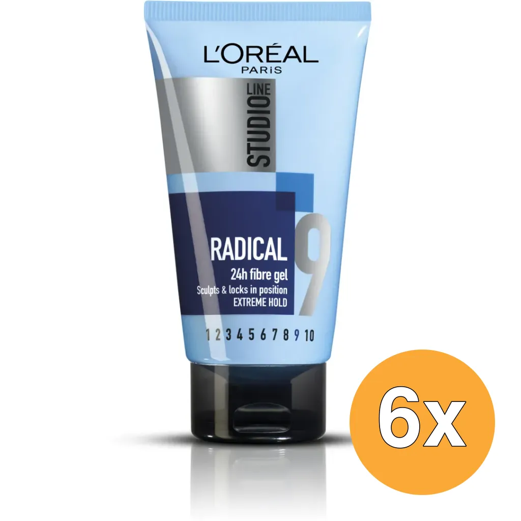 6x L'Oréal Paris Studio Line Special Fx Radical (150 ml)