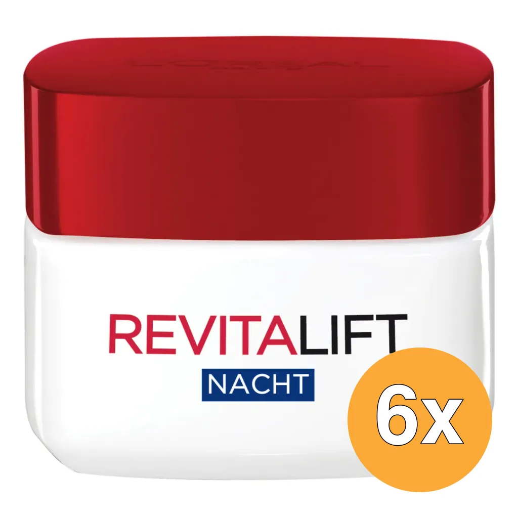 6x L'Oréal Paris Revitalift Nachtcreme (50 ml)