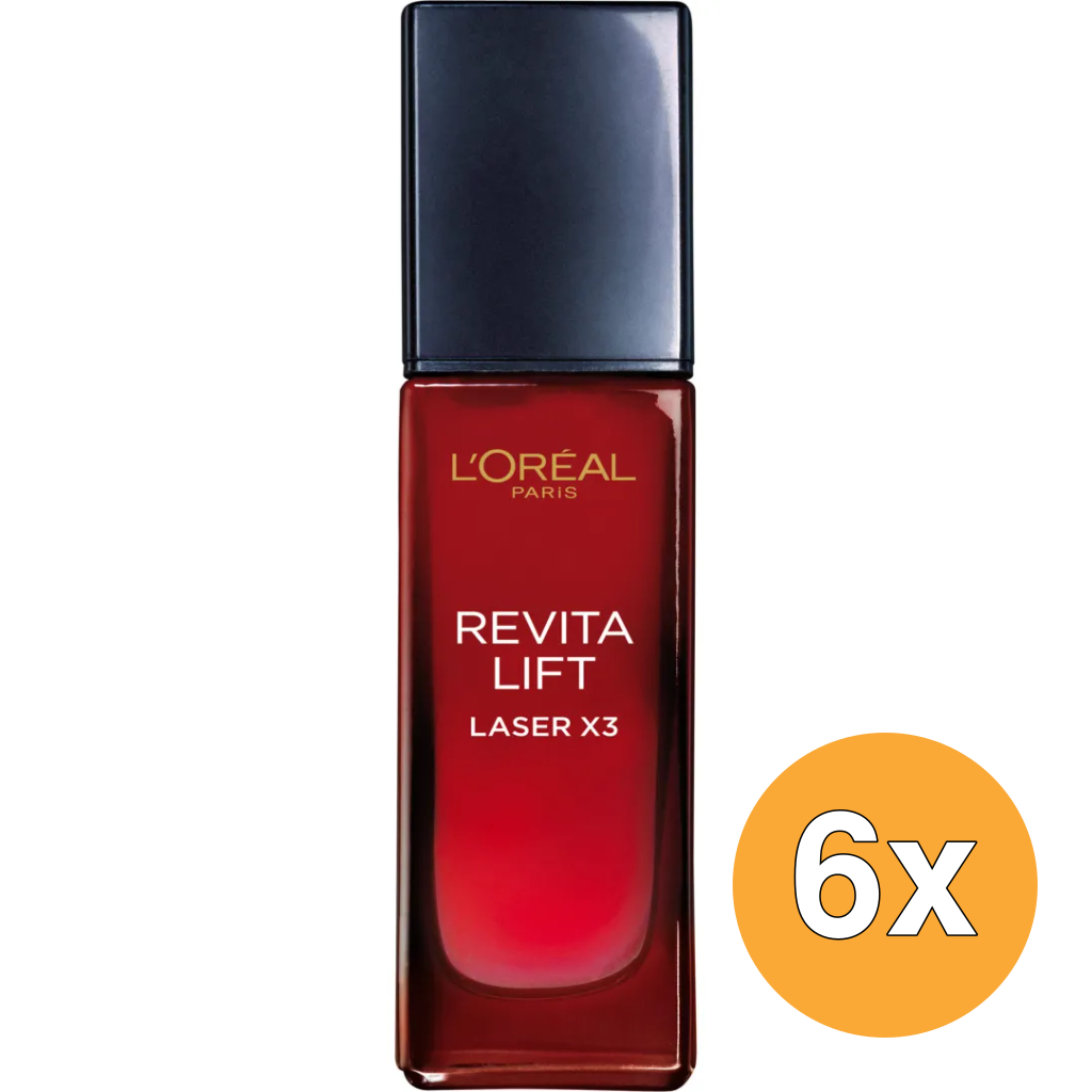 6x L'Oréal Paris Revitalift Laser Serum SPF30 (30 ml)
