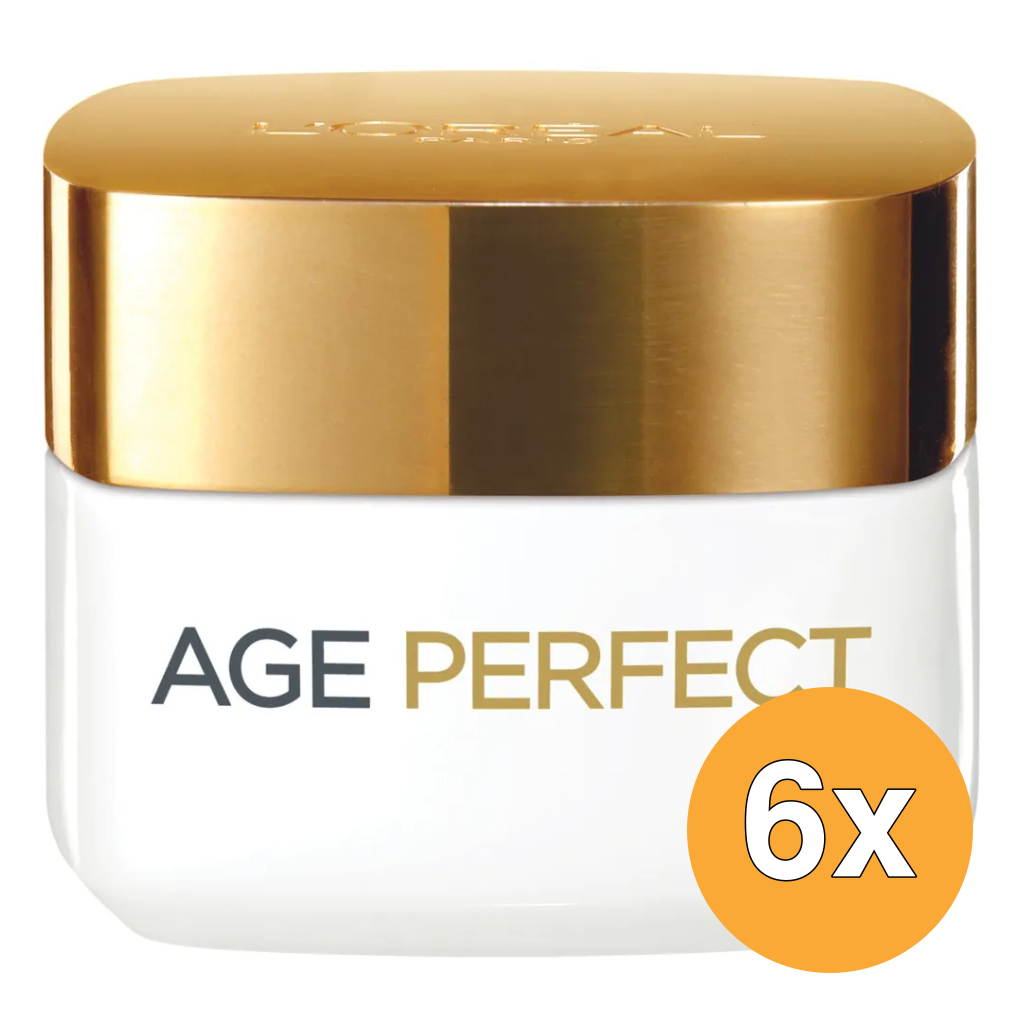 6x L'Oréal Paris Age Perfect Dagcreme (50 ml)