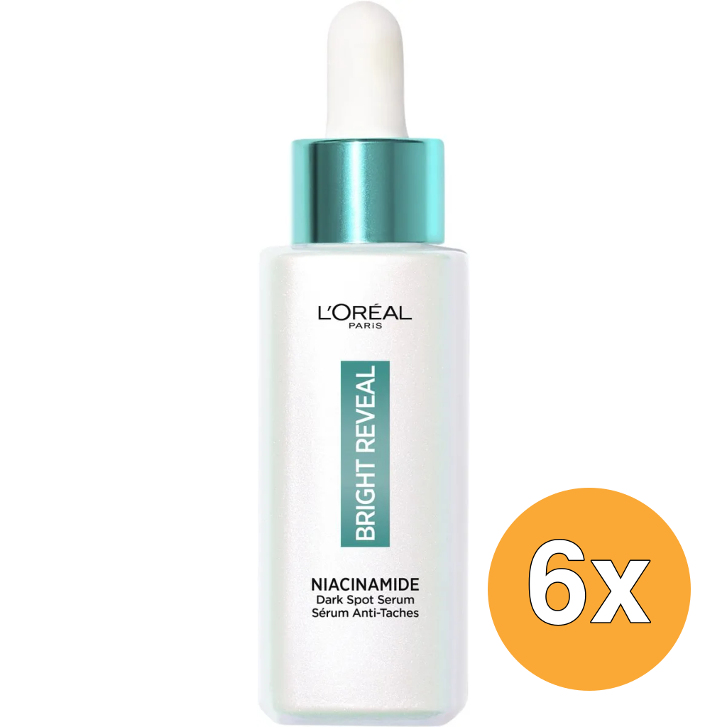 6x L'Oréal Paris Bright Reneal Serum Niacinamide (30 ml)