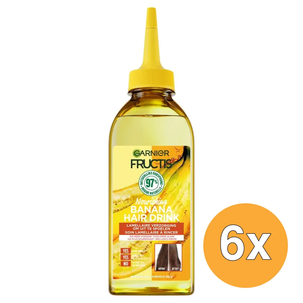 6x Garnier Fructis Hair Drink Banana (1 stuk)