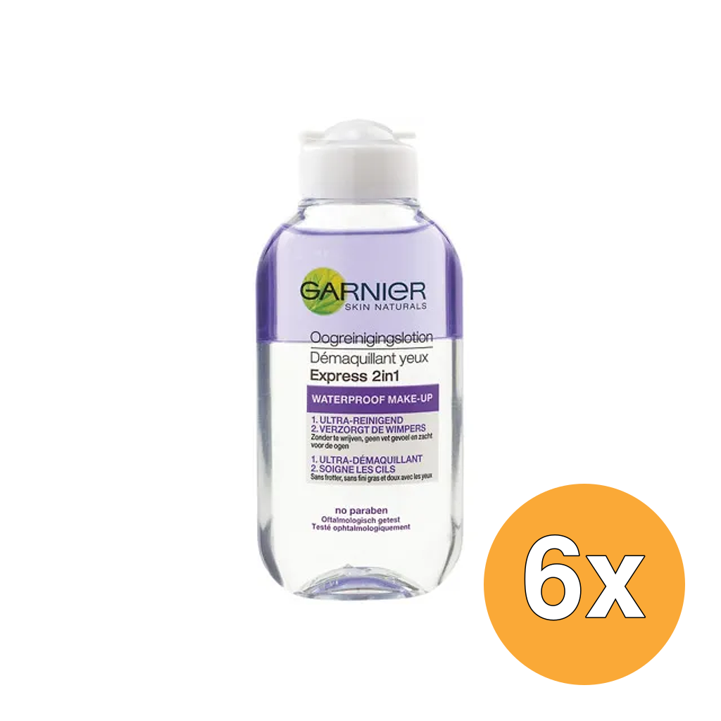 6x Garnier Skin Active Essentials Reiniger 2 in 1 (125 ml)