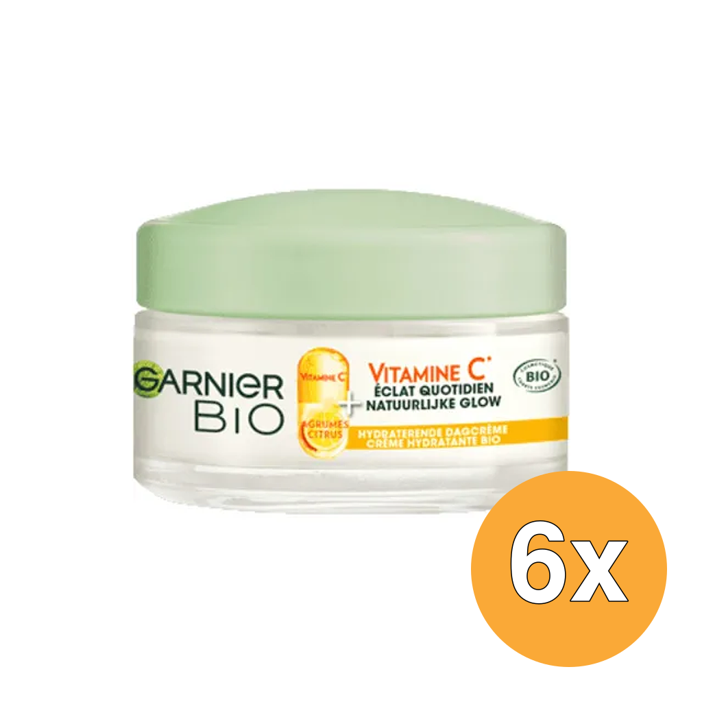 6x Garnier Skin Active Dagcreme Vitamine C (50 ml)