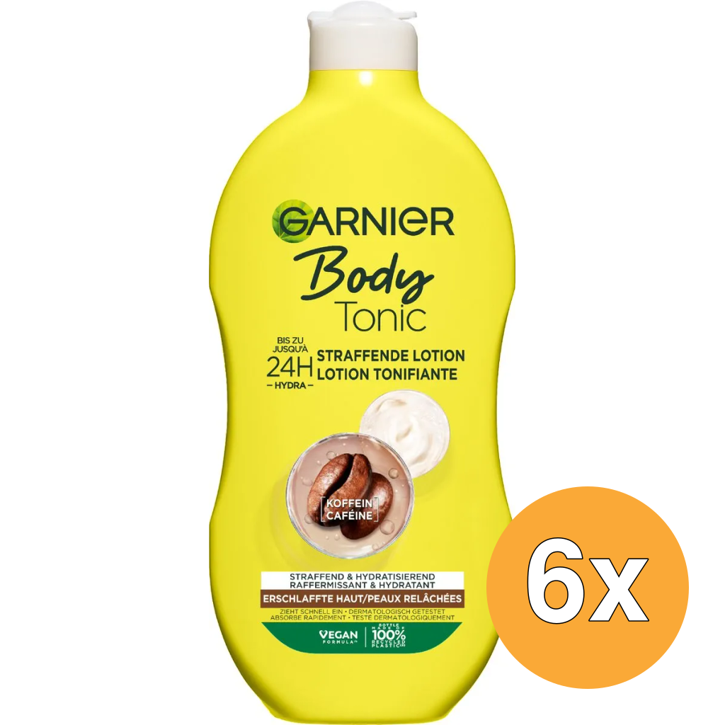 6x Garnier Body Tonic Verstevigende Bodylotion (400 ml)