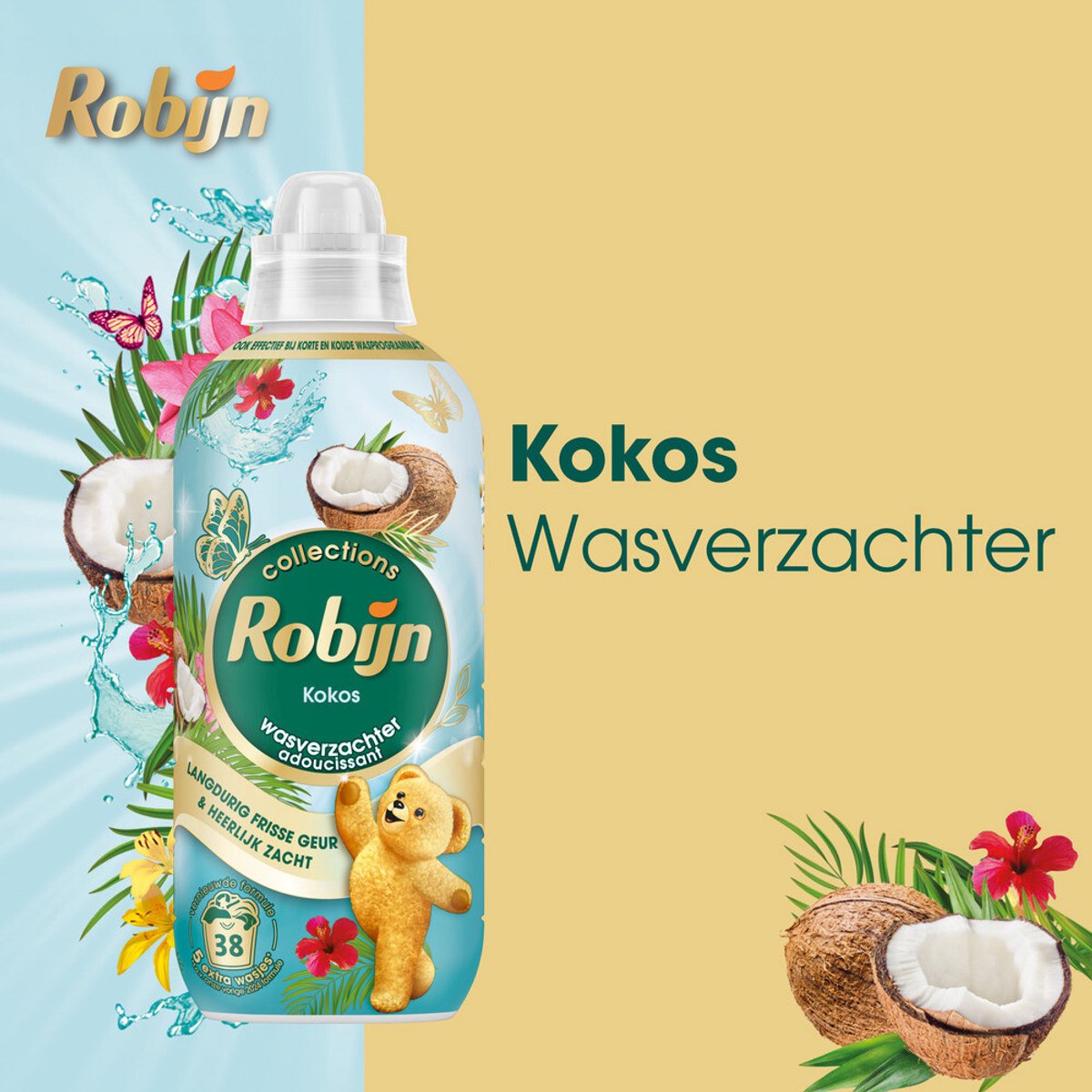 Robijn Wasverzachter Kokos Sensation (765 ml) - image 2