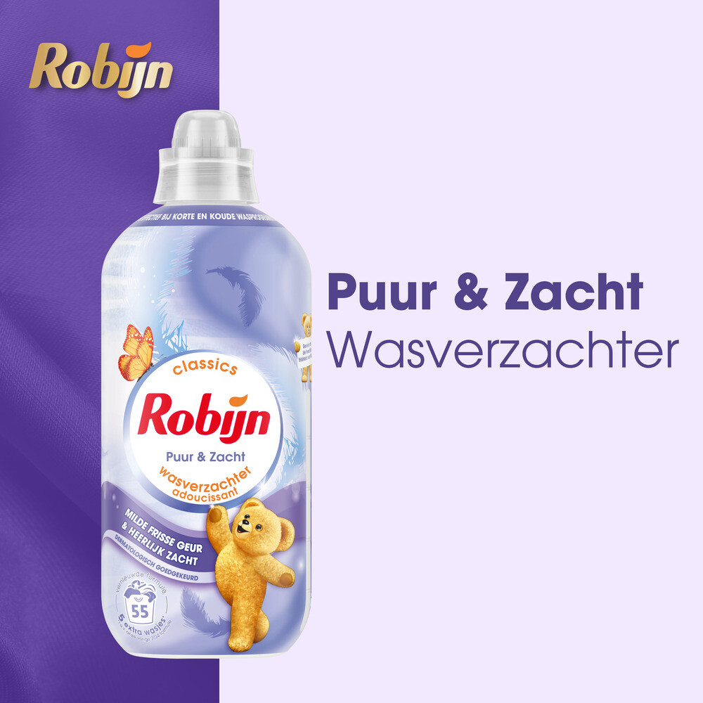 Robijn Wasverzachter Puur & Zacht (1100 ml) - image 2