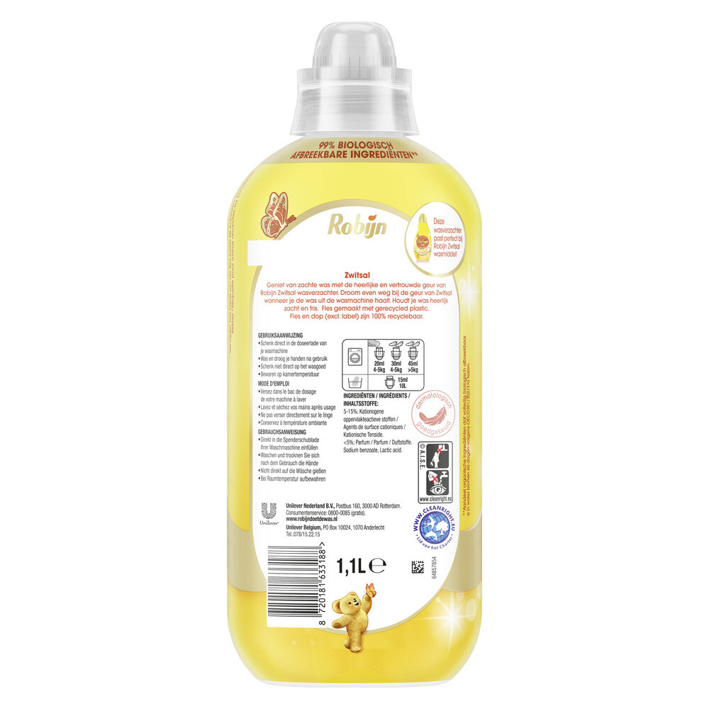 Robijn Wasverzachter Zwitsalgeur (1100 ml)