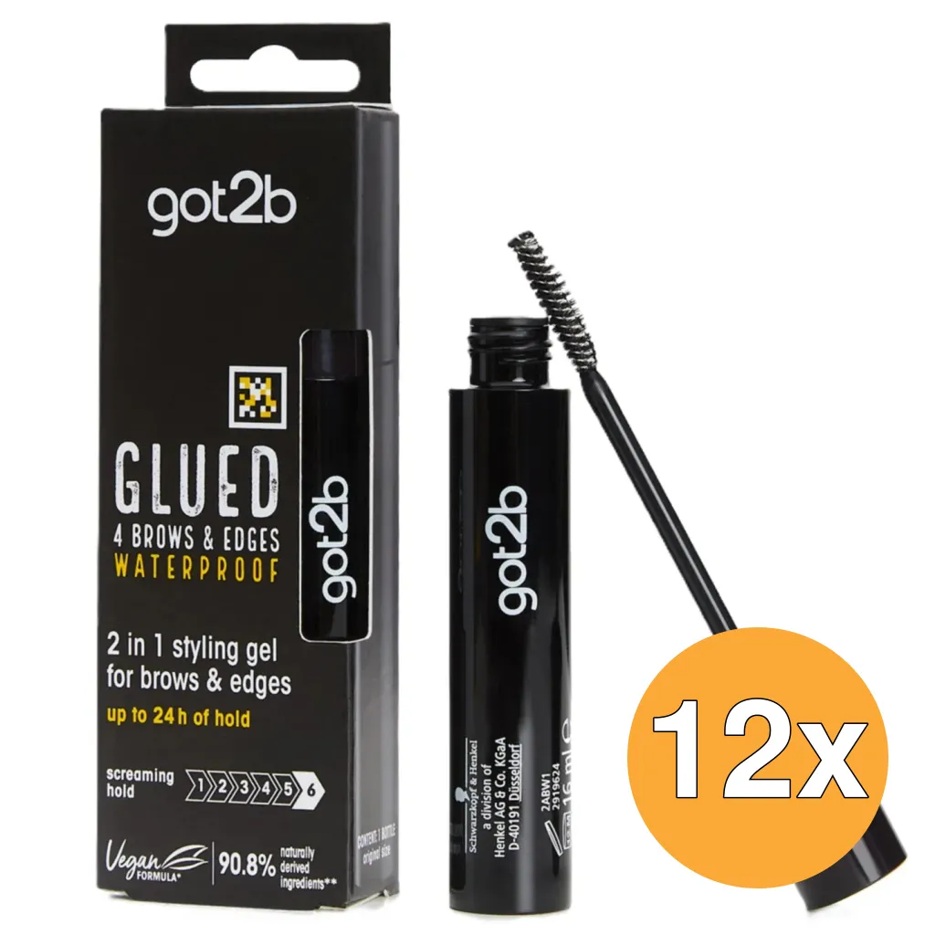 12x Got2B Glued4Brows Waterproof (16 ml)