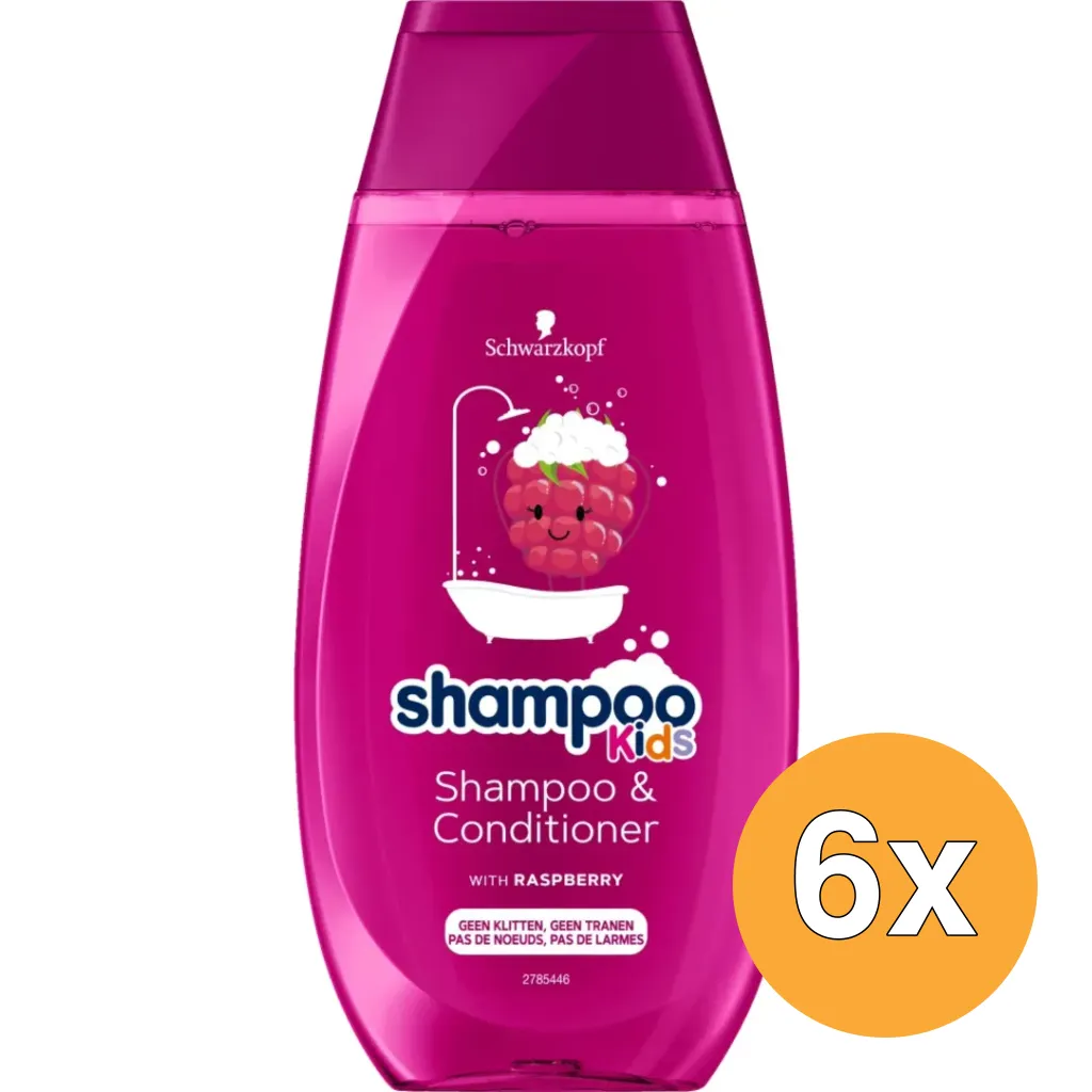 6x Schwarzkopf Kids Girls Fee (250 ml)