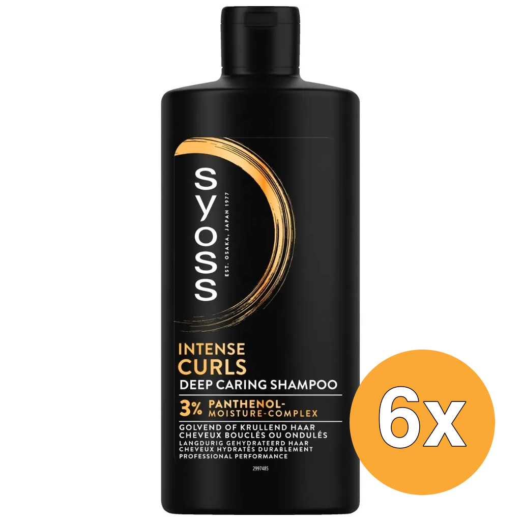 6x Syoss Shampoo Intense Curls (440 ml)