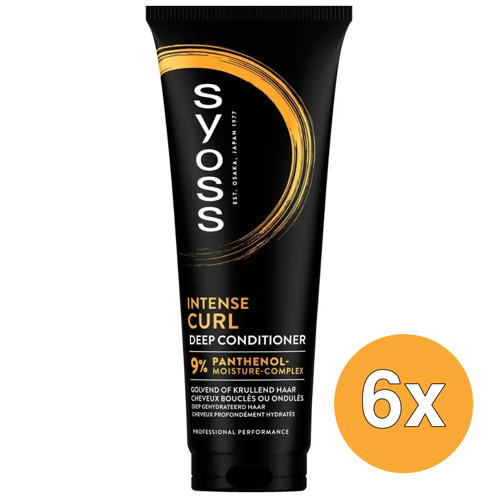 6x Syoss Conditioner Deep Intense Curl (250 ml)