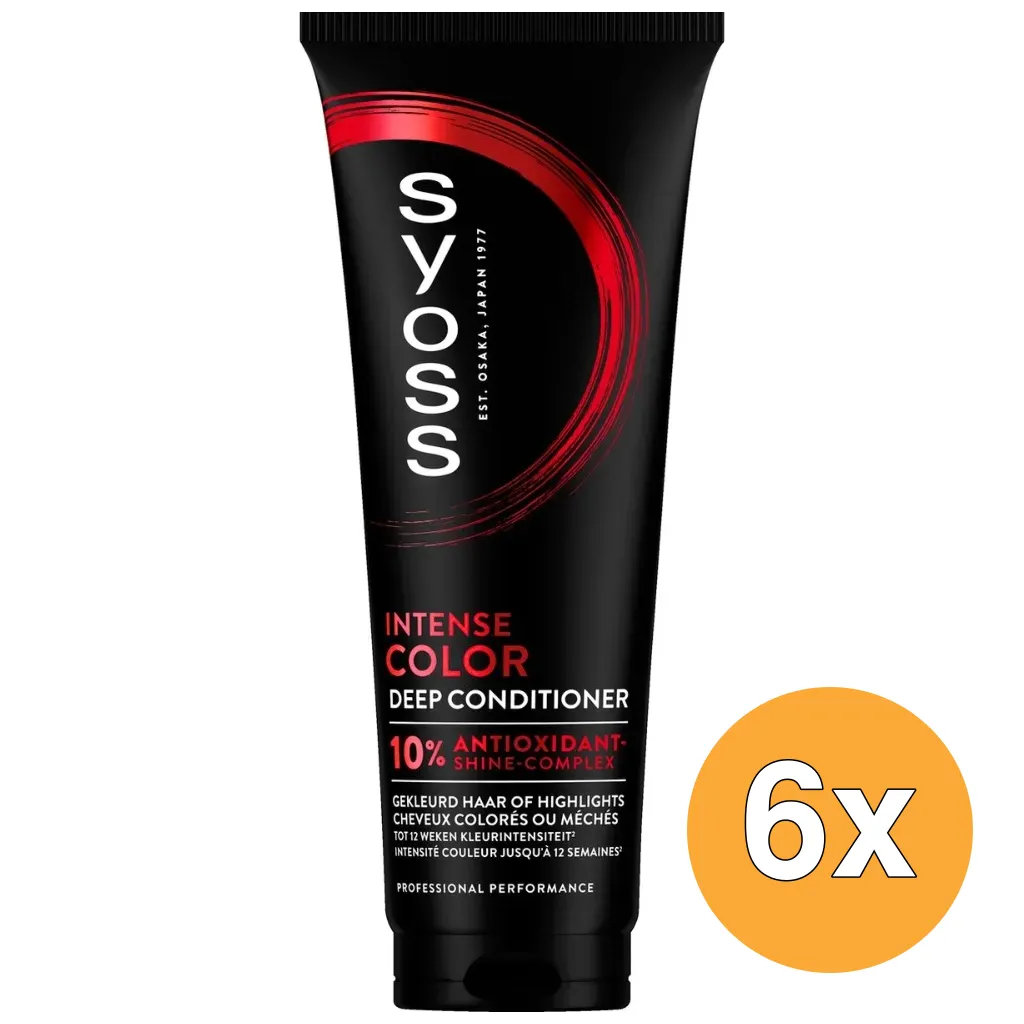 6x Syoss Conditioner Deep Intense Color (250 ml)