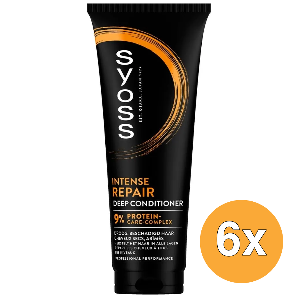 6x Syoss Conditioner Deep Intense Repair (250 ml)