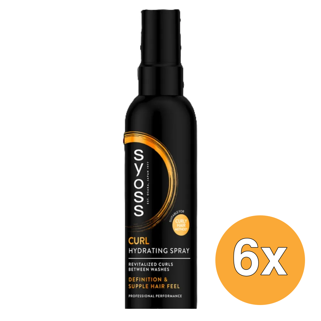 6x Syoss Haarspray Curls (150 ml)