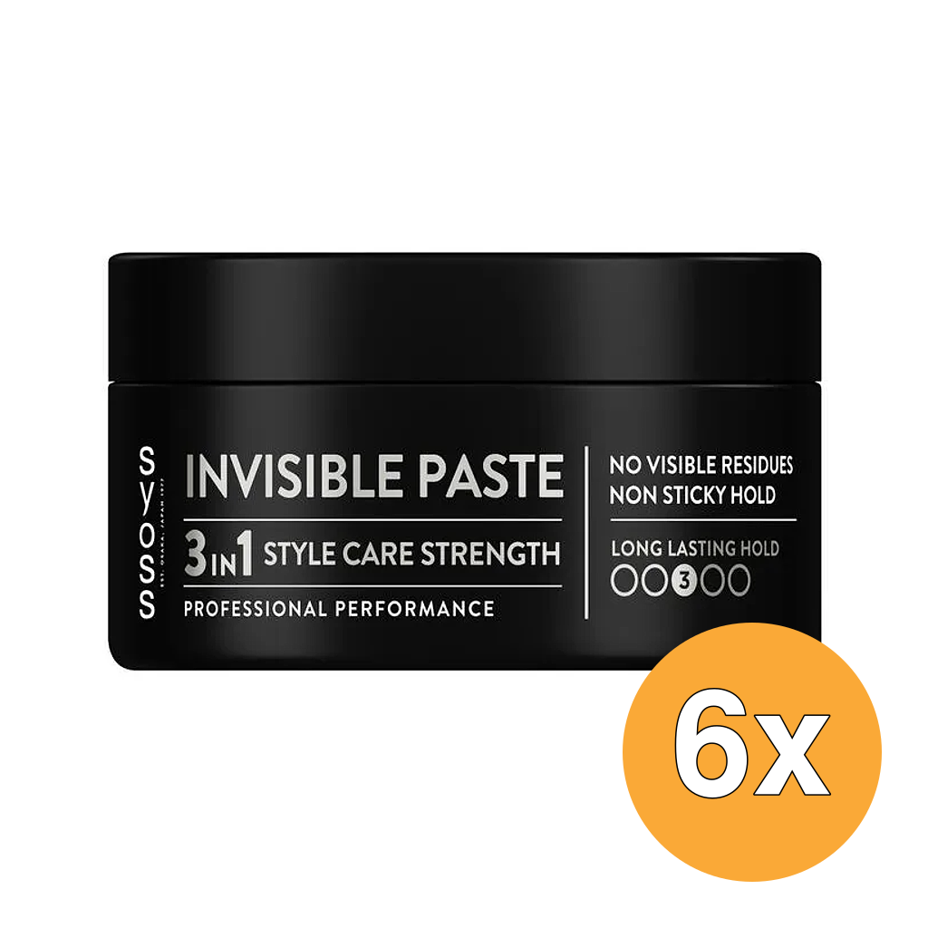 6x Syoss Paste Invisible Hold (100 ml)