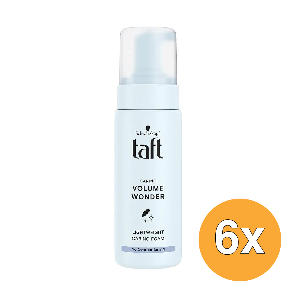 6x Taft Volume Wonder Foam (150 ml)