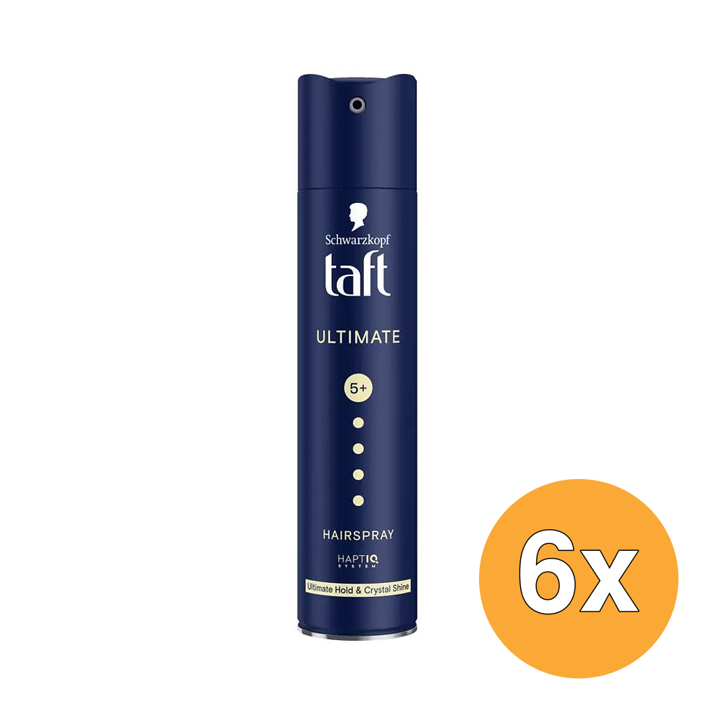 6x Taft Hairspray Ultimate (250 ml)