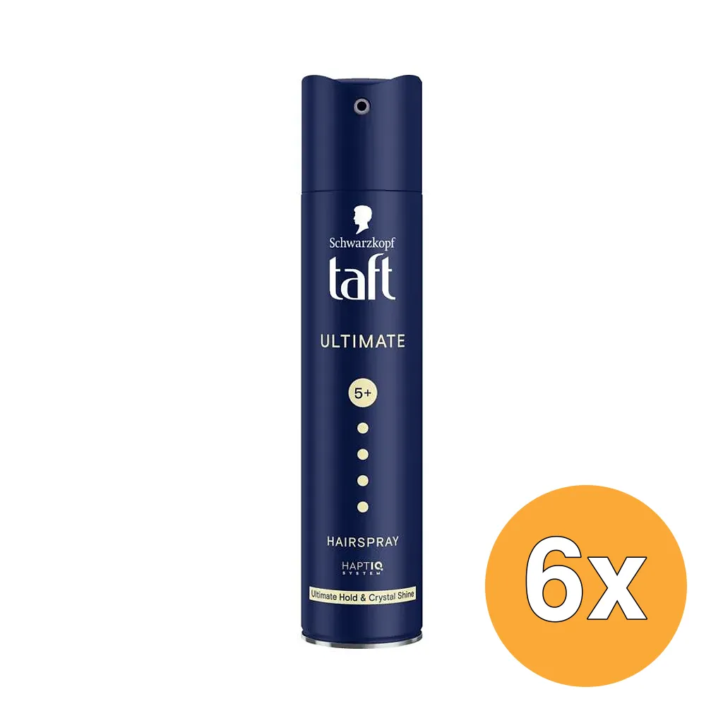 6x Taft Hairspray Ultimate (250 ml)