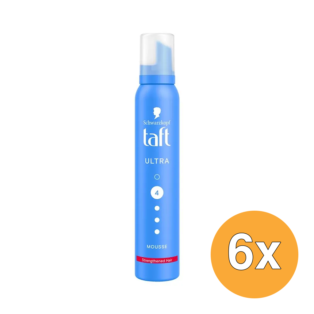 6x Taft Mousse ultra strong (200 ml)
