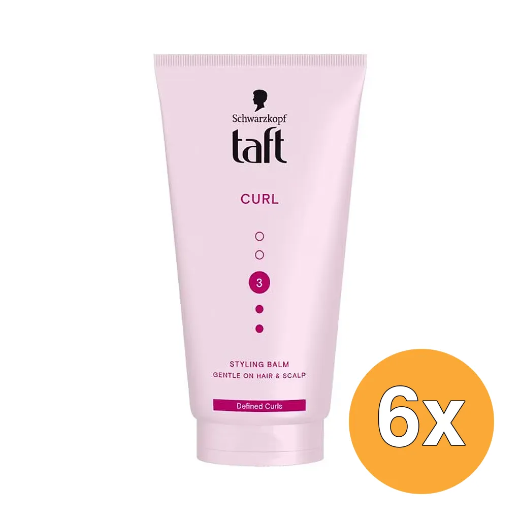 6x Taft Styling Balm - Curl Hold 3 (150 ml)