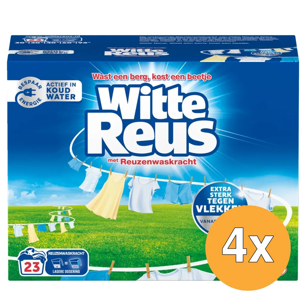 4x Witte Reus Waspoeder (1150 gr)