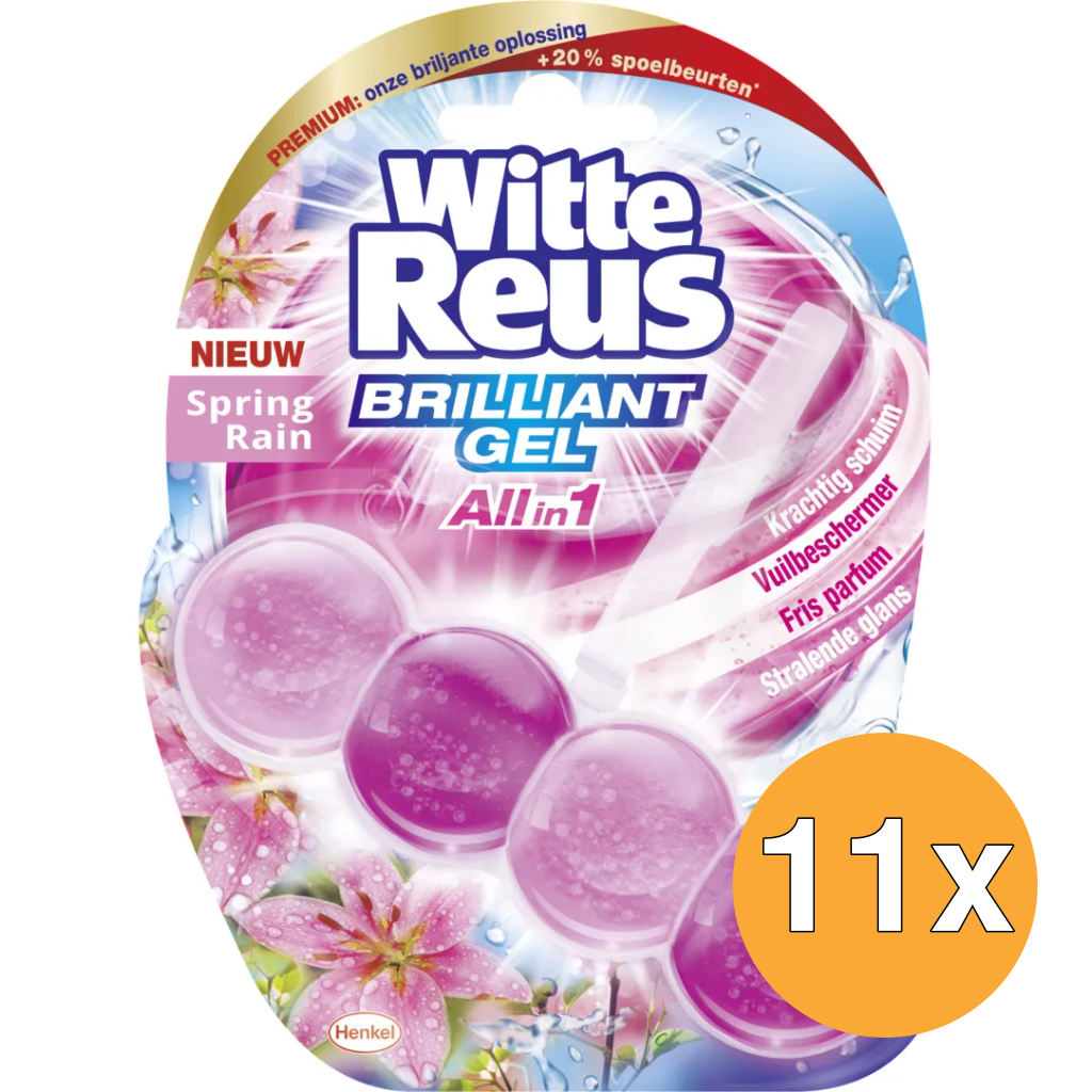 11x Witte Reus Brilliant Gel Spring Rain (42 gr)