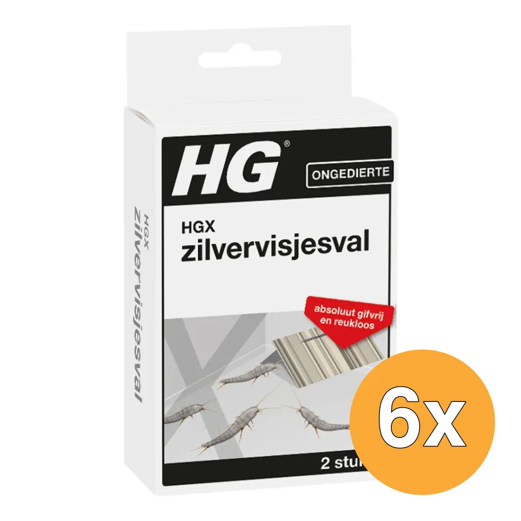 6x HG X Zilvervisjesval (2 Stuks)