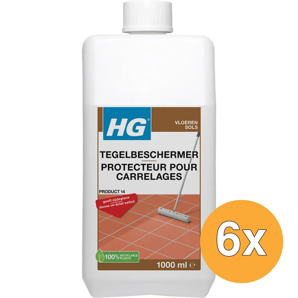 6x HG Tegelbeschermer (1000 ml)