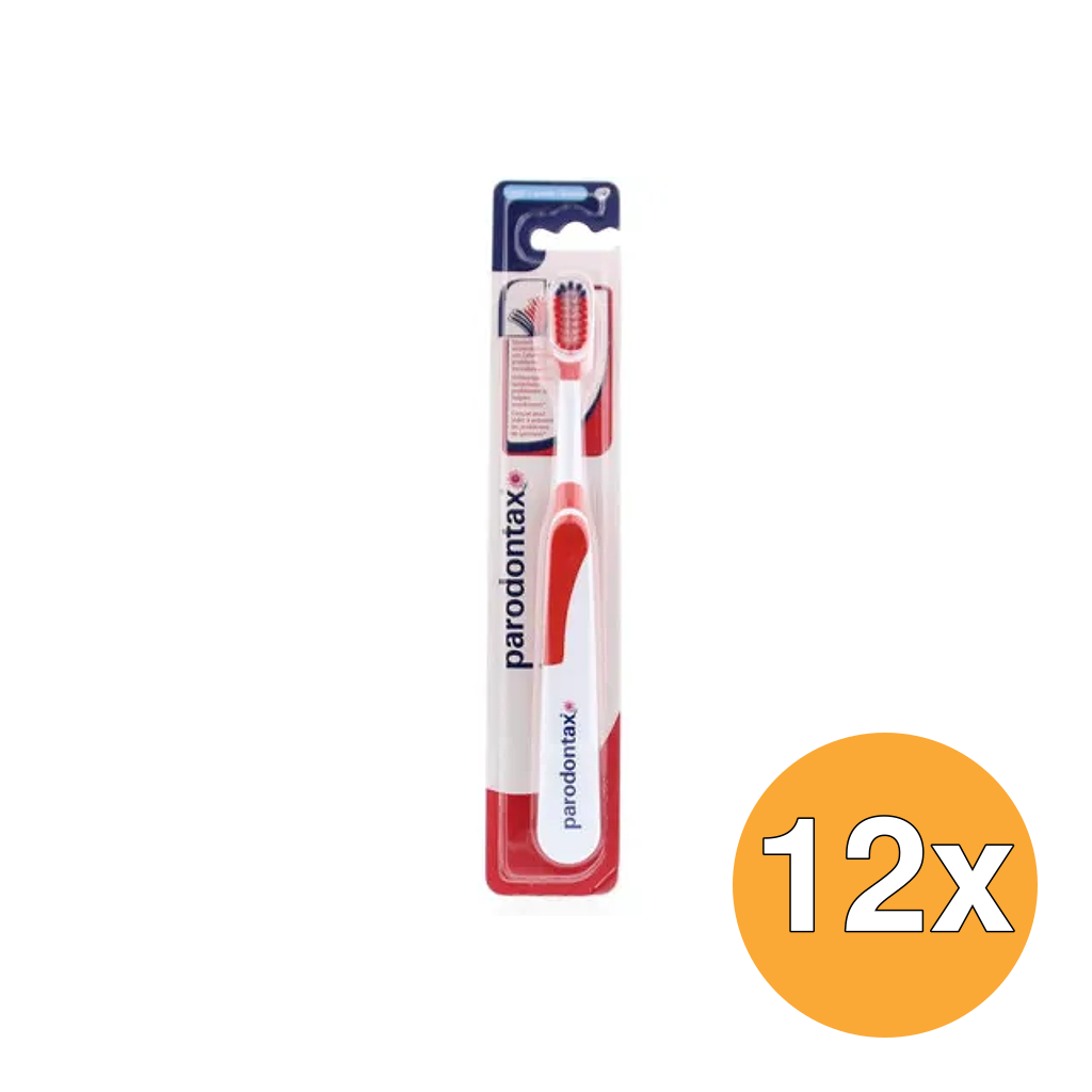 12x Parodontax Tandenborstel zacht (1 stuk)