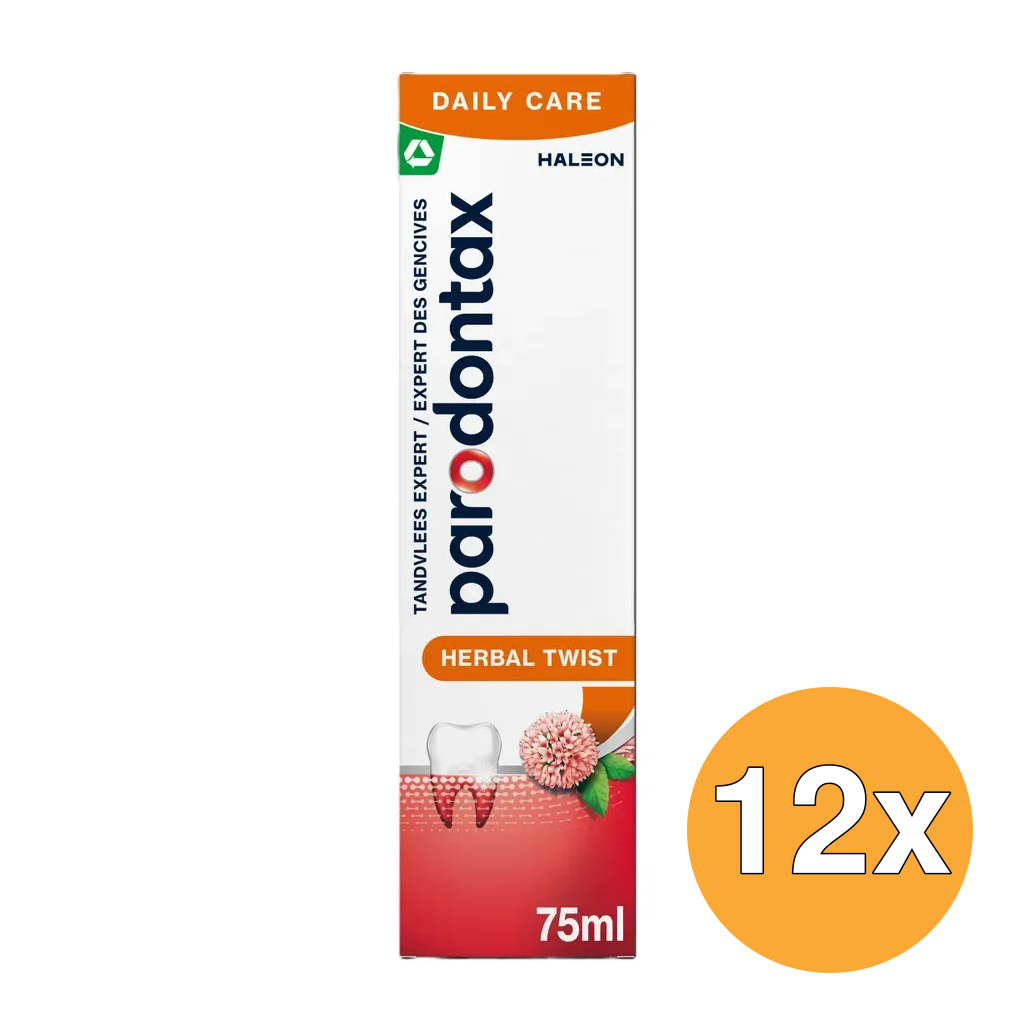 12x Parodontax Herbal Twist Tandpasta (75 ml)