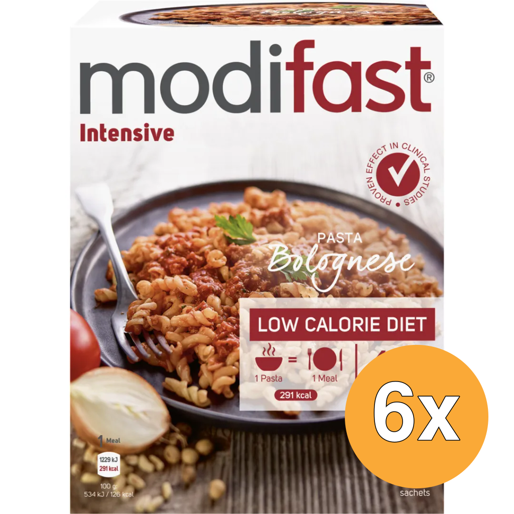 6x Modifast Pasta Bolognese (248 gr)