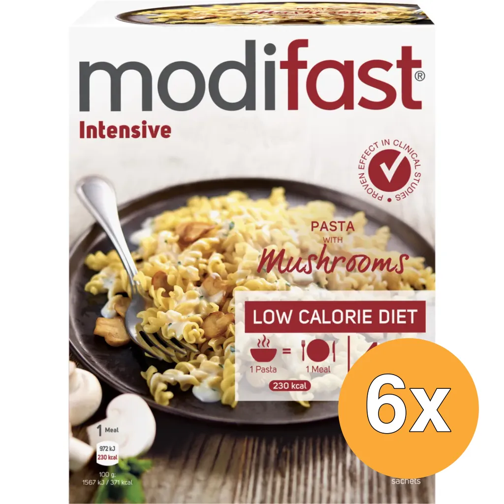 6x Modifast Pasta Mushroom (248 gr)